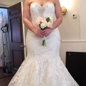 Allure Bridal Dress Style 9266 in Ivory
